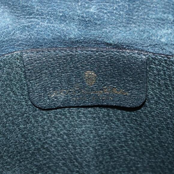 GUCCI GG Supreme Sherry Line Shoulder Bag Pvc Navy Gold 904 02 047 - Picture 15 of 16